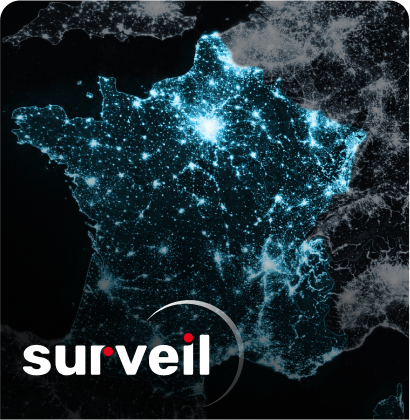 Carte de la France Surveil